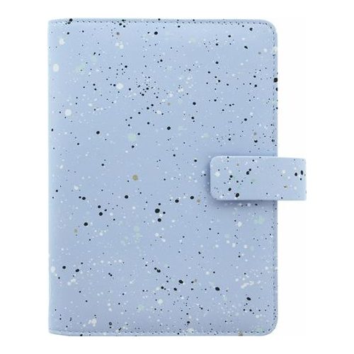 Kalendárium, gyűrűs, betétlapokkal, pocket méret, FILOFAX, "Expressions", kék