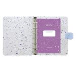 Kalendárium, gyűrűs, betétlapokkal, pocket méret, FILOFAX, "Expressions", kék