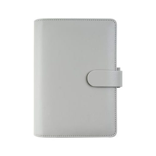 Kalendárium, gyűrűs, betétlapokkal, A5 méret, FILOFAX "Saffiano", gránit