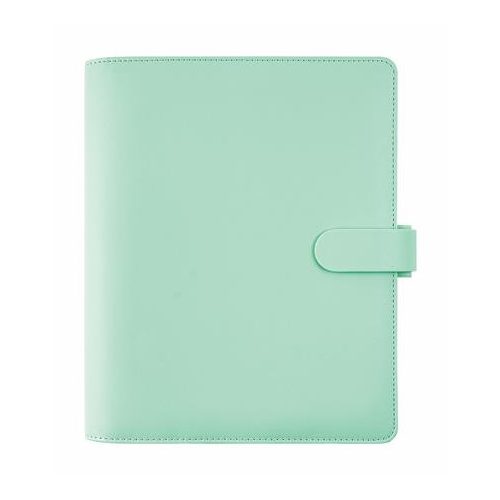 Kalendárium, gyűrűs, betétlapokkal, A5 méret, FILOFAX "Saffiano", menta