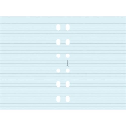 Kalendárium betét, jegyzetlap, A5, vonalas, FILOFAX, kék
