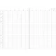 Kalendárium betét, éves tervező, bianco, A5, FILOFAX "Clipbook"