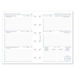 Kalendárium betét, tervező Filofaxhoz, A5, heti, 1 hét/2 oldal, 2025