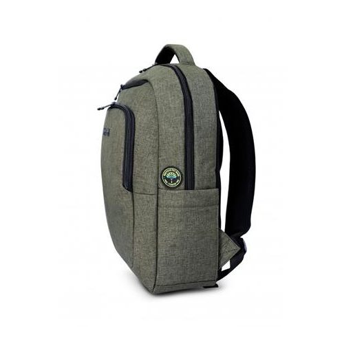 Notebook hátizsák, 15,6", URBAN FACTORY "CYCLEE CITY ECO", khaki