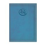 Naptár, tervező, A5, napi, TOPTIMER, "Ace", világoskék