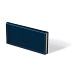 Zsebnaptár, fekvő elrendezésű, TOPTIMER, "Ace", kék