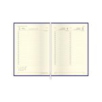 Naptár, tervező, A5, napi, műbőr, TOPTIMER, "Business", barna