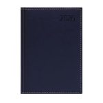 Naptár, tervező, A5, napi, műbőr, TOPTIMER, "Business", kék