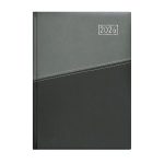 Naptár, tervező, B5, heti, TOPTIMER "Duplex", antracit-szürke