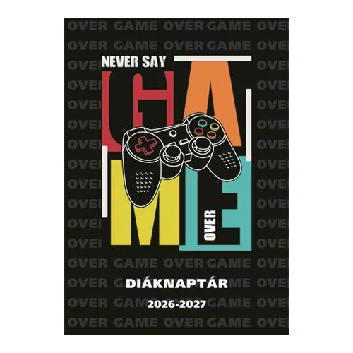 Diáknaptár, 2026/2027 tanév, B6, heti, TOPTIMER "Gamer"