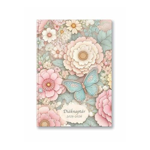 Diáknaptár, 2025/2026 tanév, B6, heti, TOPTIMER "Vintage"