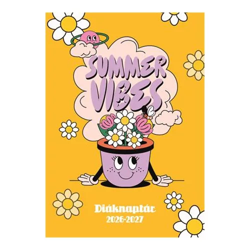 Diáknaptár, 2026/2027 tanév, B6, heti, TOPTIMER "Summer"
