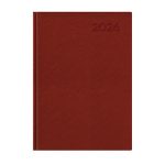 Naptár, tervező, A5, napi, TOPTIMER, "Economic", bordó