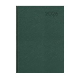   Naptár, tervező, A5, napi, TOPTIMER, "Economic", zöld