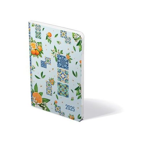 Naptár, tervező, B6, heti, TOPTIMER, "Joy flexi", orange