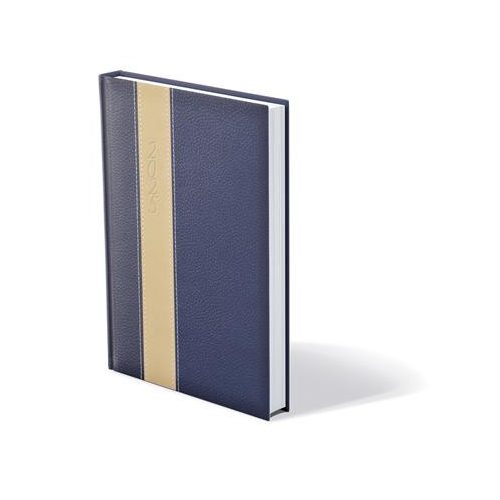 Naptár, tervező, A5, napi, TOPTIMER "Fashion", kék-bézs-kék