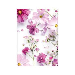   Naptár, tervező, B5, heti, TOPTIMER, "Joy", pillangóvirág