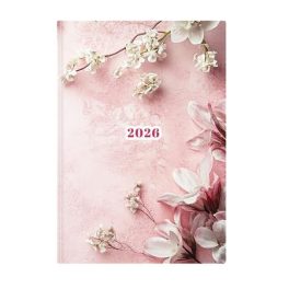   Naptár, tervező, A5, napi, TOPTIMER, "Joy", fátyolvirág