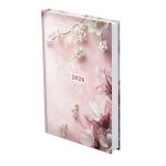 Naptár, tervező, A5, napi, TOPTIMER, "Joy", fátyolvirág