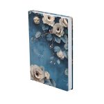 Naptár, tervező, B6, napi, TOPTIMER, "Joy", fehér rózsa