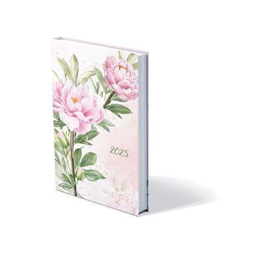 Naptár, tervező, B6, napi, TOPTIMER, "Joy" pünkösdi rózsa