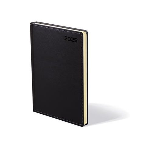 Naptár, tervező, B5, heti, TOPTIMER, "Queen" fekete