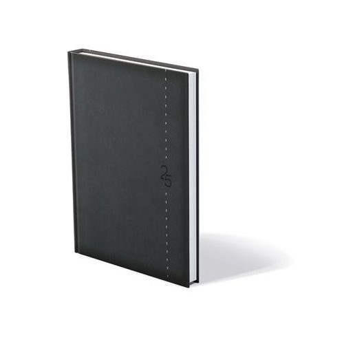 Naptár, tervező, B5, heti, TOPTIMER "Linea", sötétszürke