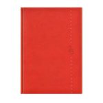 Naptár, tervező, A5, napi, TOPTIMER "Linea", piros