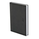 Naptár, tervező, A5, napi, TOPTIMER "Linea", sötétszürke