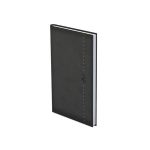 Zsebnaptár, álló elrendezésű, TOPTIMER "Linea", sötétszürke