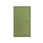 Zsebnaptár, álló elrendezésű, TOPTIMER "Linea", zöld