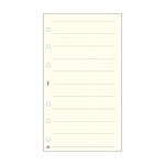 Kalendárium betét, telefon bianco, "L", SATURNUS, chamois