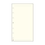 Kalendárium betét, jegyzetlap, "L", sima, SATURNUS, chamois