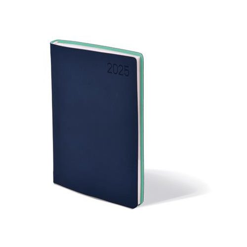 Naptár, tervező, B6, heti, TOPTIMER "Madeira", kék-türkiz