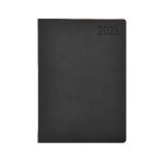 Naptár, tervező, A5, napi, TOPTIMER "Madeira", fekete-bordó