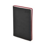 Naptár, tervező, A5, napi, TOPTIMER "Madeira", fekete-bordó