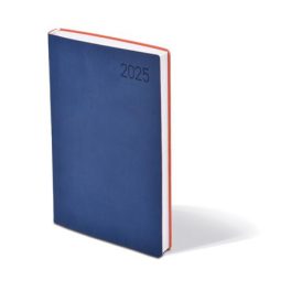   Naptár, tervező, A5, napi, TOPTIMER "Madeira", kék-narancs