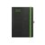 Naptár, tervező, B6, heti, TOPTIMER, "Nero", fekete-zöld