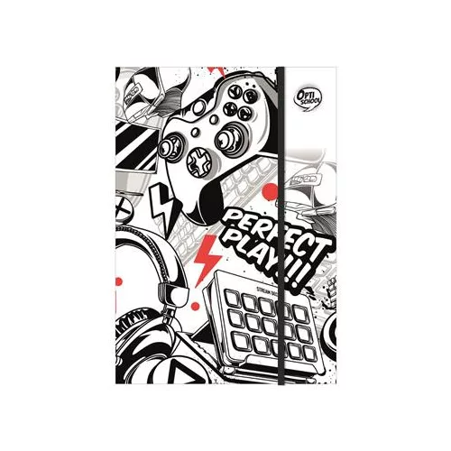 Füzetbox, A4, OPTISCHOOL "Play"