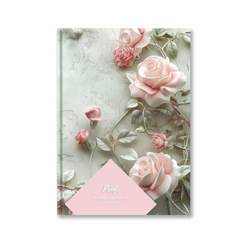 Tanári zsebkönyv, 2025/2026 tanév, A5, heti, TOPTIMER, "Romantik"