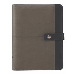 Kalendárium, gyűrűs, betétlapokkal, "S", műbőr, SATURNUS, "426", szürke-kék