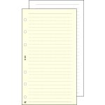 Kalendárium betét, jegyzetlap, "S", vonalas, SATURNUS, chamois