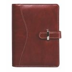 Kalendárium, gyűrűs, betétlapokkal, "S", műbőr, SATURNUS, "437", bordó