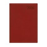 Naptár, tervező, A4, heti, TOPTIMER "Traditional", bordó