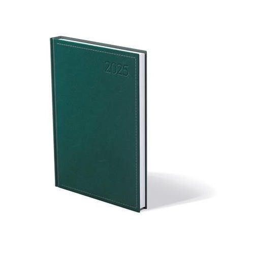 Naptár, tervező, B5, heti, TOPTIMER "Traditional", zöld