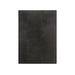 Naptár, tervező, A5, napi, TOPTIMER "Traditional", fekete