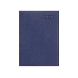   Naptár, tervező, A5, napi, TOPTIMER "Traditional", kék