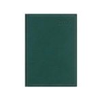 Naptár, tervező, A5, napi, TOPTIMER "Traditional", zöld