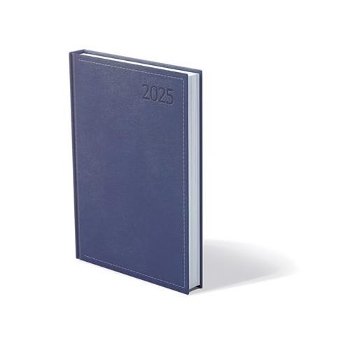 Naptár, tervező, B6, napi, TOPTIMER "Traditional", kék