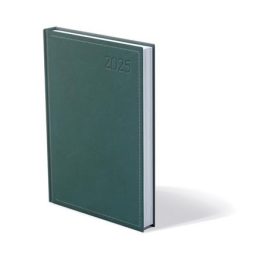   Naptár, tervező, B6, napi, TOPTIMER "Traditional", zöld